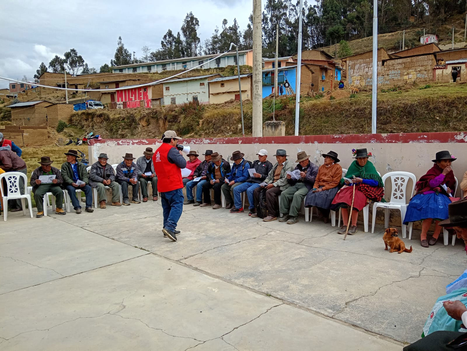 Adultos mayores de la sierra