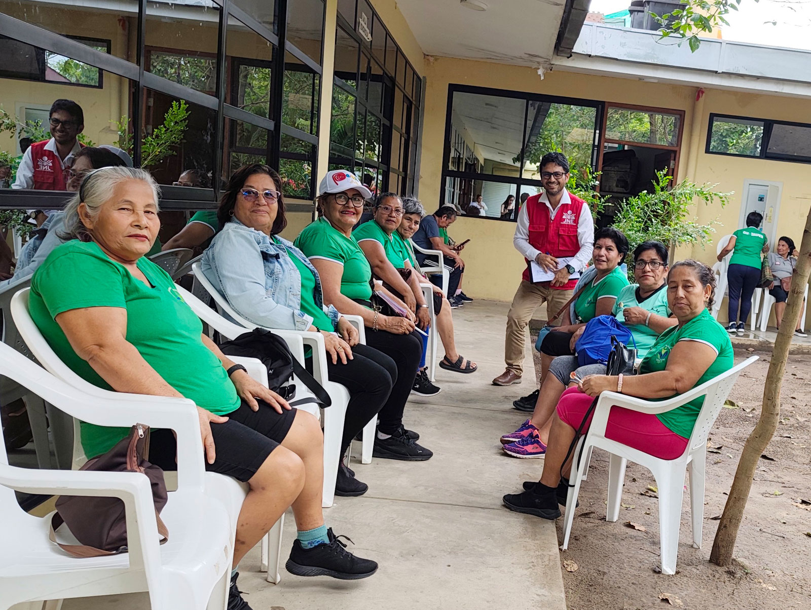 Adultos mayores de la selva