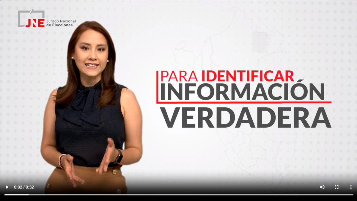 Para identificar información verdadera