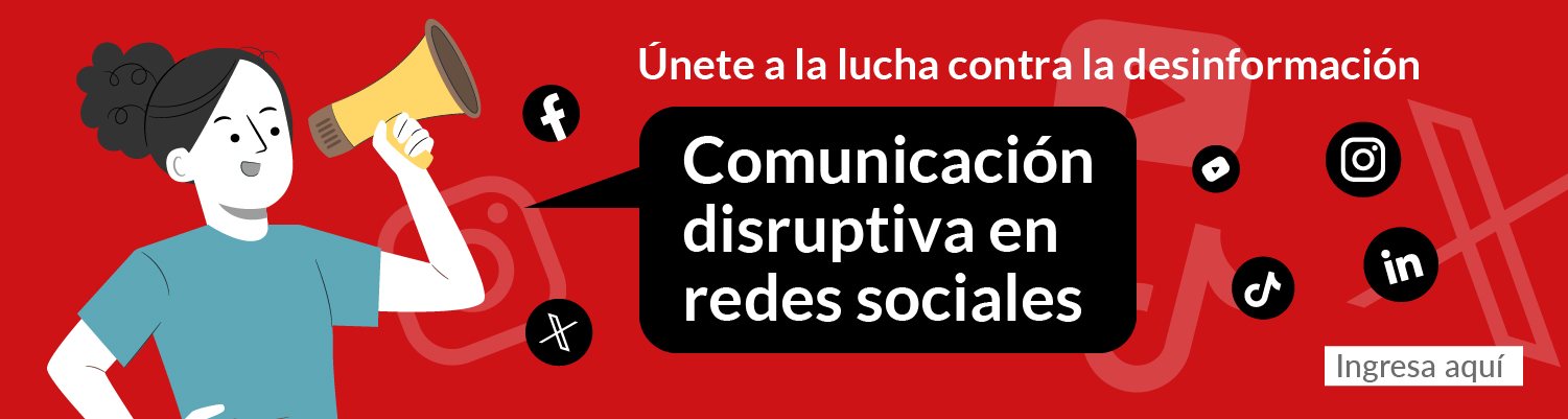 únete a la lucha contra la desinformación