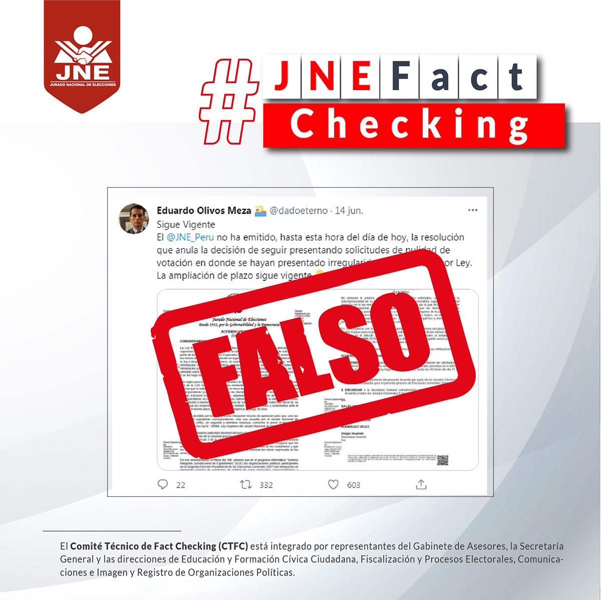 Foto JNEFactChecking