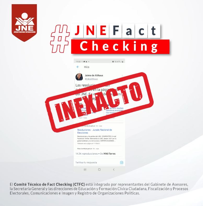 Foto JNEFactChecking