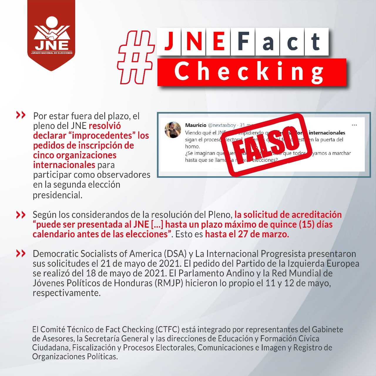 Foto JNEFactChecking