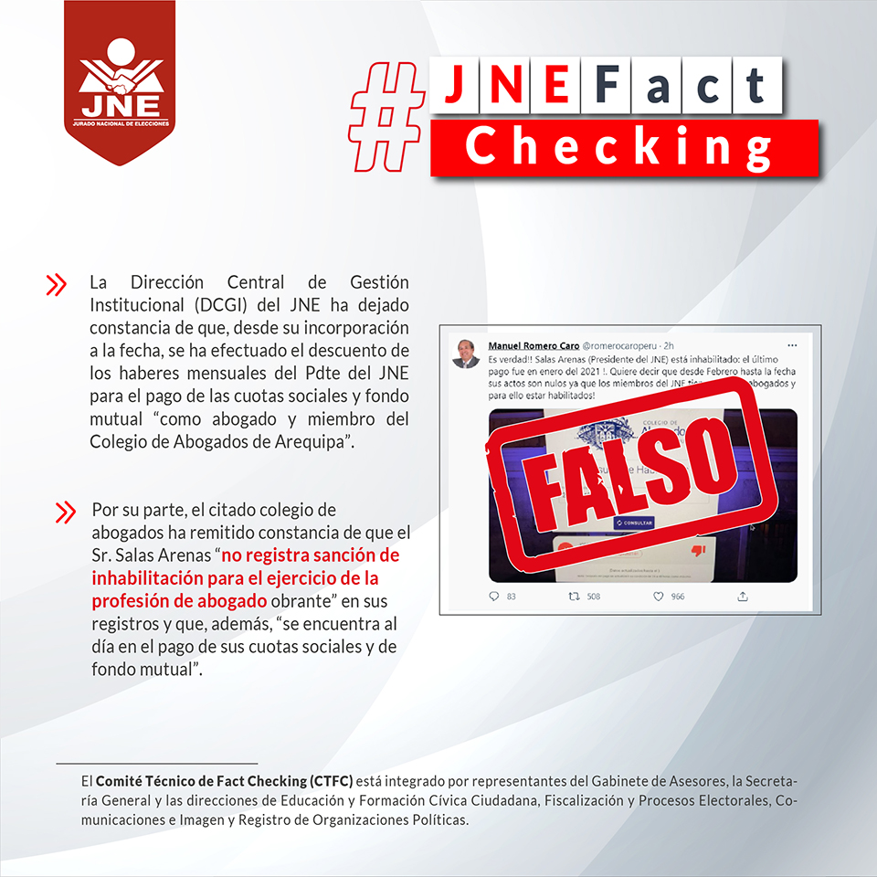 Foto JNEFactChecking