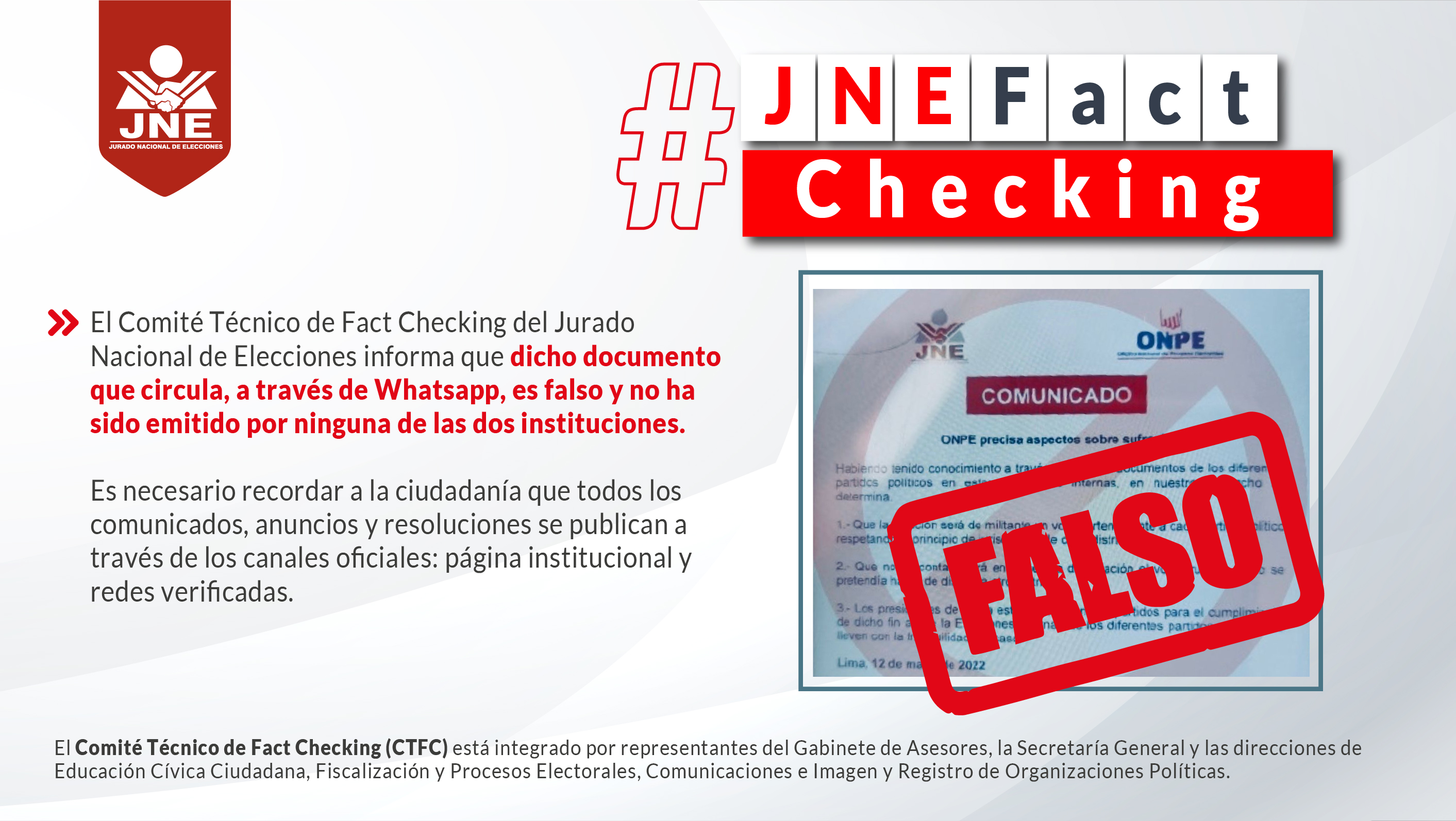 Foto JNEFactChecking