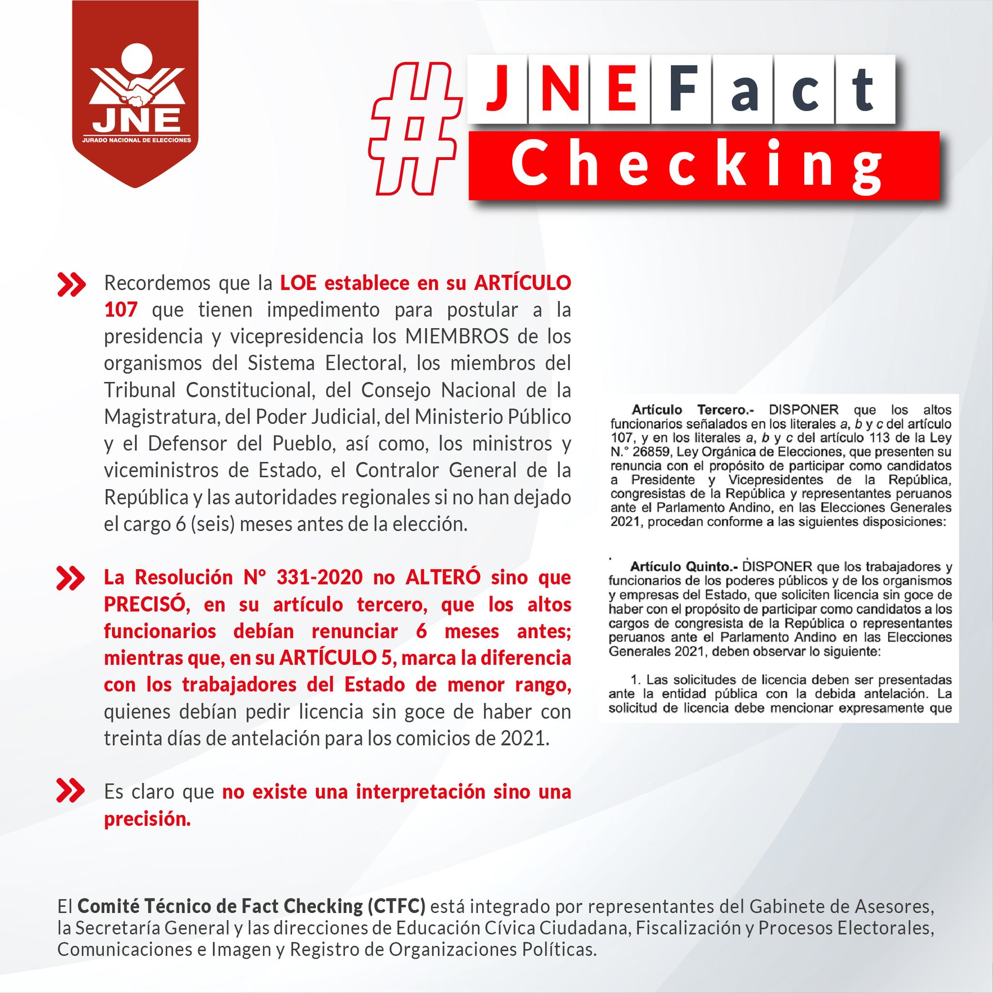 Foto JNEFactChecking