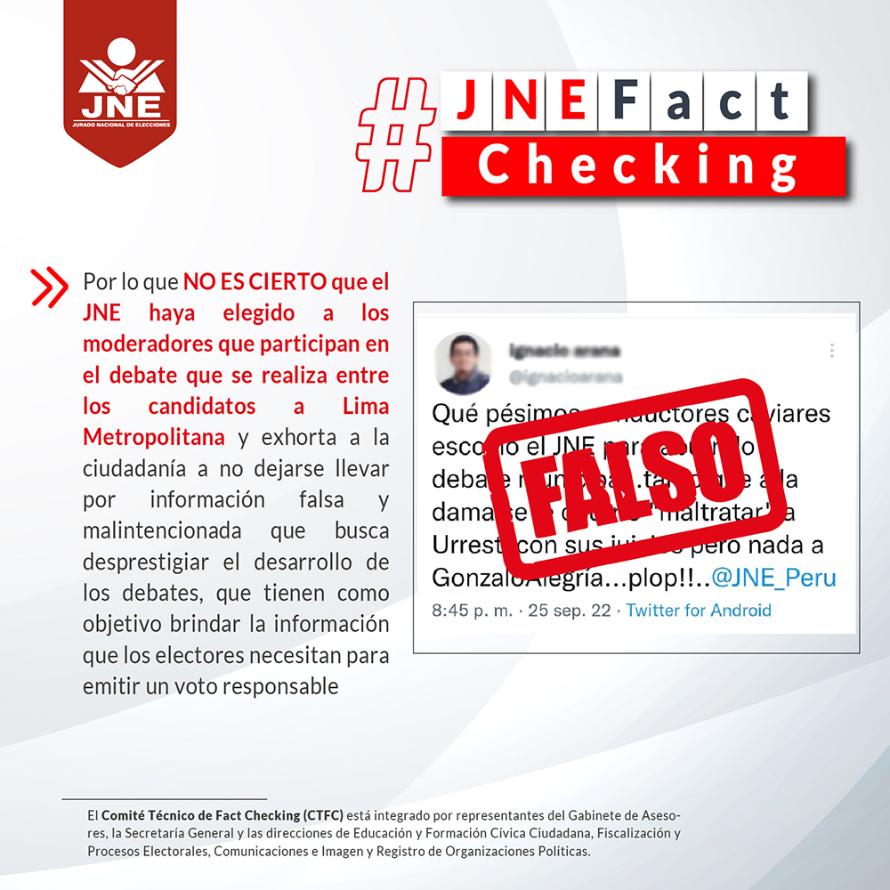 Foto JNEFactChecking