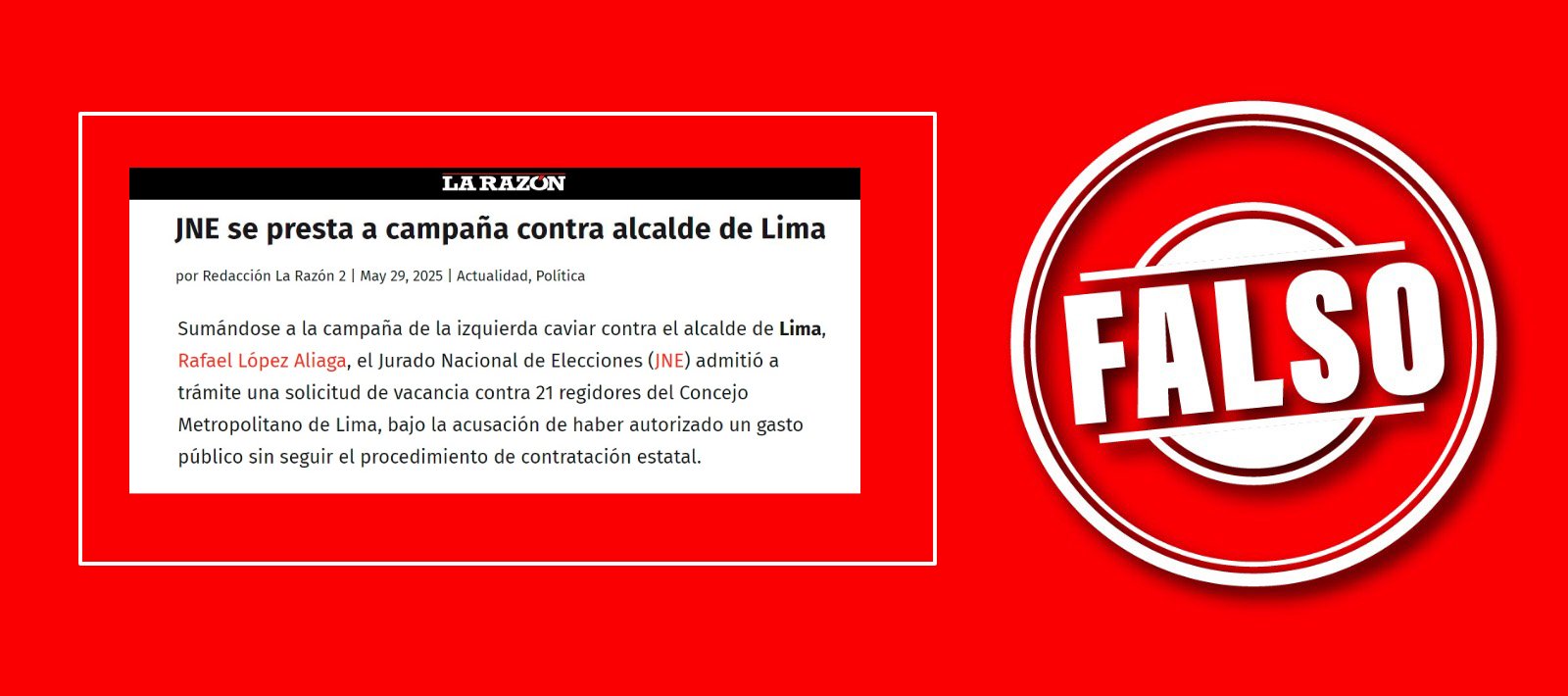 Es falso que Robert Prevost, elegido como papa León XIV, esté afiliado a una organización política