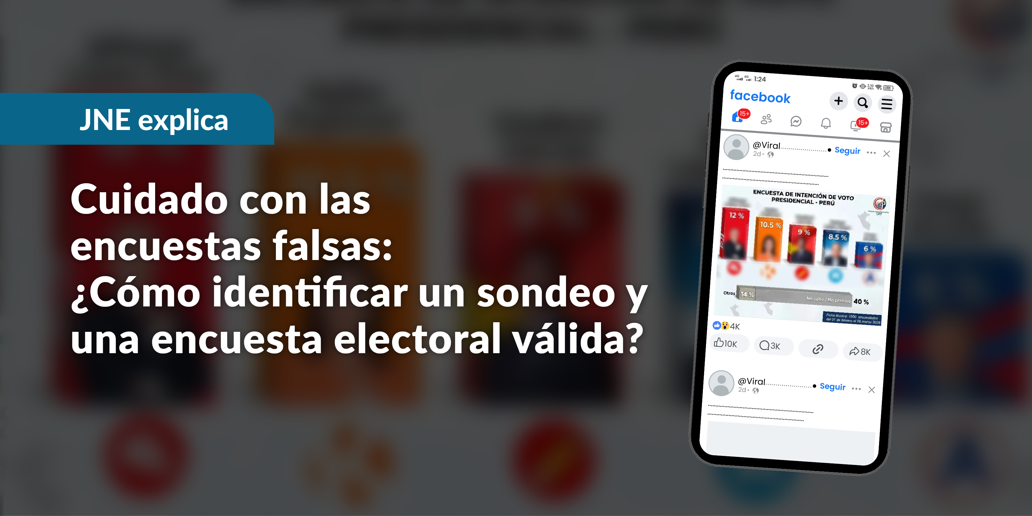 Es falso que el JNE permita la proliferación de partidos políticos