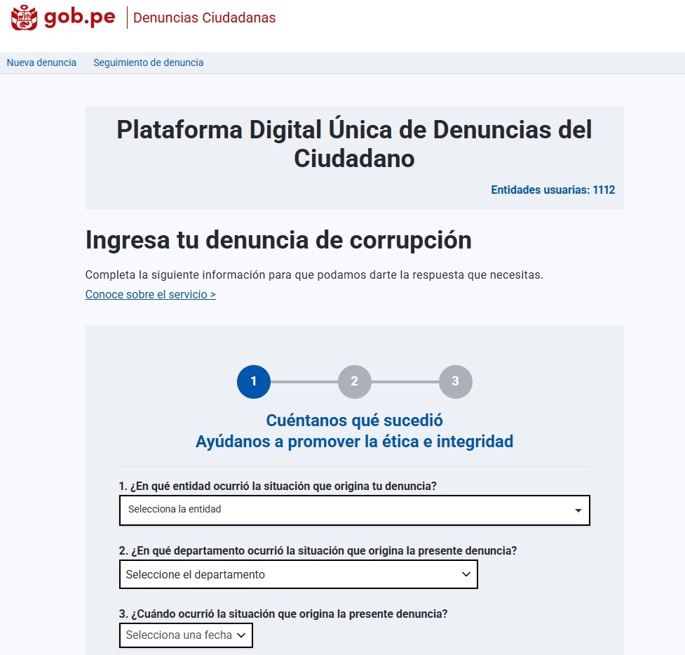 Denuncias Ciudadanas